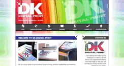 Desktop Screenshot of dkprint.co.uk